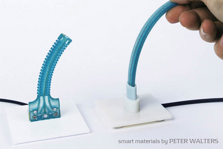 Smart materials and novel actuators: Creative applications in art and design